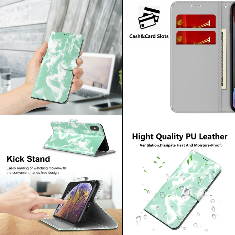 For Sony Xperia 5 Cloud Fog Pattern Horizontal Flip Leather Case with Holder & Card Slot & Wallet