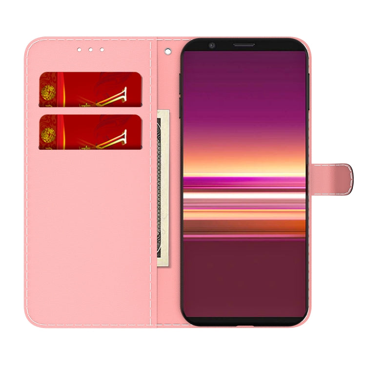 For Sony Xperia 5 Cloud Fog Pattern Horizontal Flip Leather Case with Holder & Card Slot & Wallet