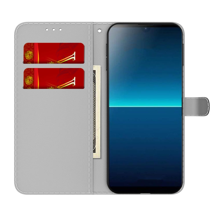 For Sony Xperia L4 Cloud Fog Pattern Horizontal Flip Leather Case with Holder & Card Slot & Wallet