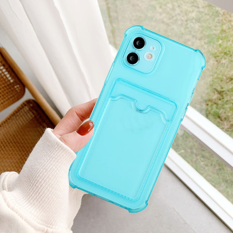 For iPhone 11 Pro TPU Dropproof Protective Back Case with Card Slot