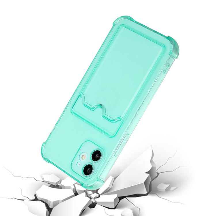 For iPhone 11 Pro TPU Dropproof Protective Back Case with Card Slot