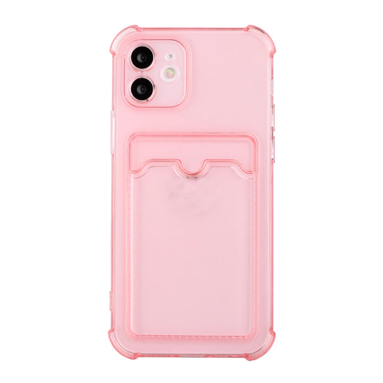 For iPhone 11 Pro Max TPU Dropproof Protective Back Case with Card Slot