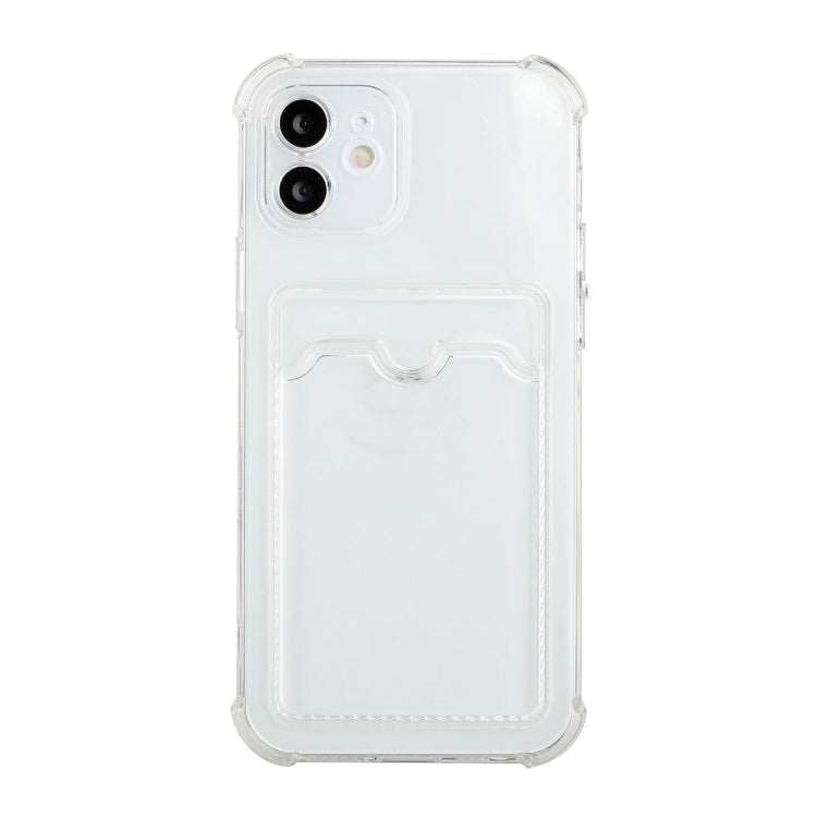 For iPhone 11 Pro Max TPU Dropproof Protective Back Case with Card Slot
