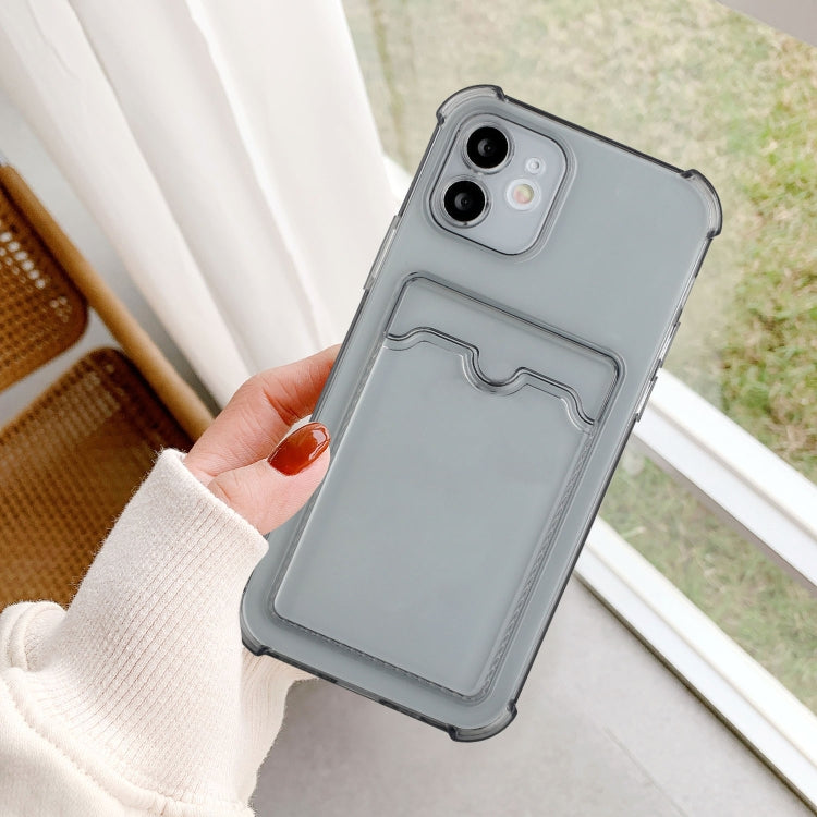 For iPhone 12 mini TPU Dropproof Protective Back Case with Card Slot
