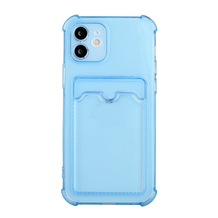 For iPhone 12 mini TPU Dropproof Protective Back Case with Card Slot
