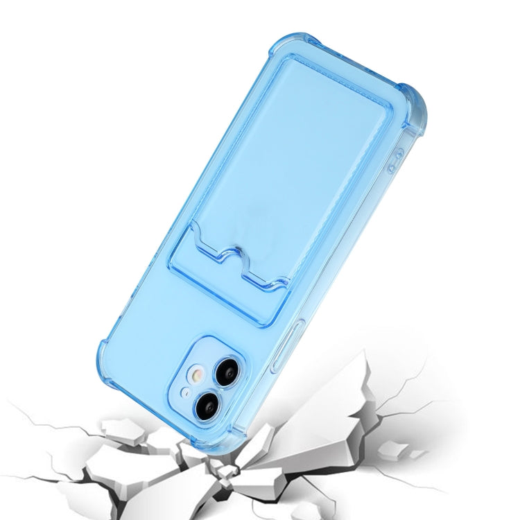 For iPhone 12 mini TPU Dropproof Protective Back Case with Card Slot