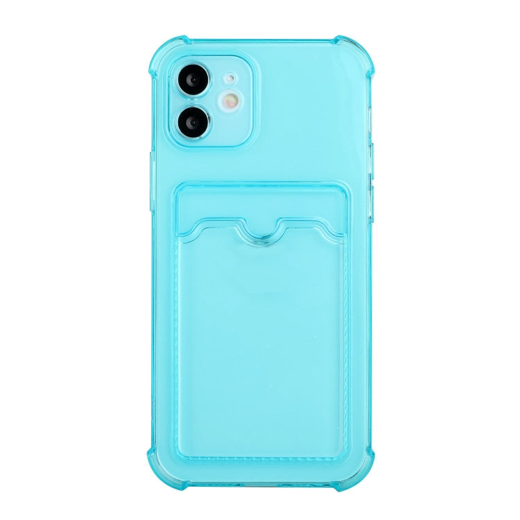 For iPhone 12 mini TPU Dropproof Protective Back Case with Card Slot
