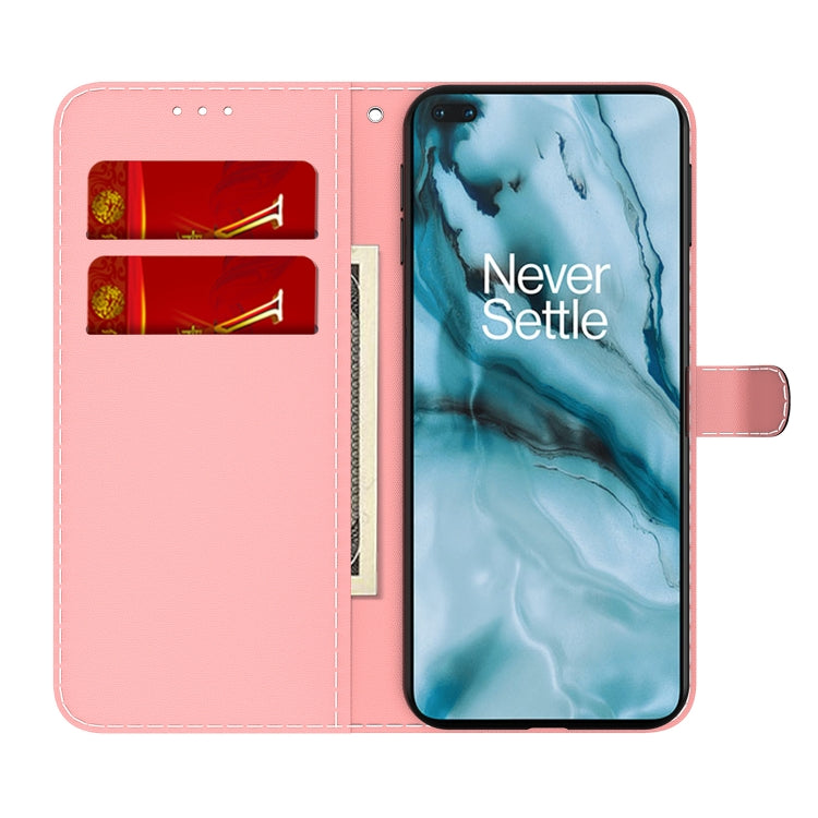 For OnePlus Nord Cloud Fog Pattern Horizontal Flip Leather Case with Holder & Card Slot & Wallet