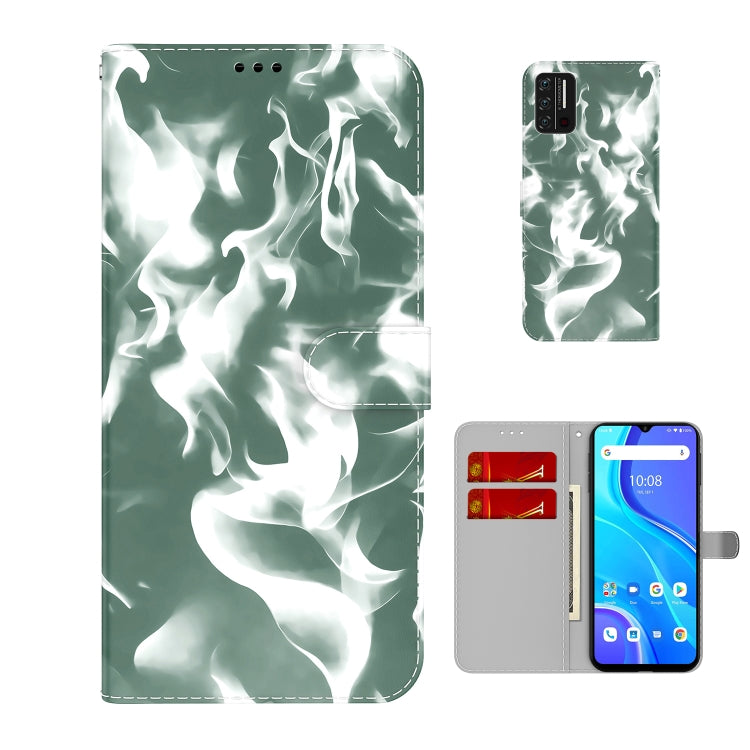 For UMIDIGI A7S Cloud Fog Pattern Horizontal Flip Leather Case with Holder & Card Slot & Wallet