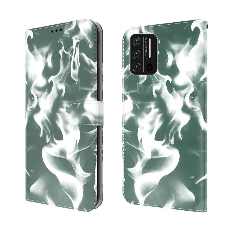 For UMIDIGI A7S Cloud Fog Pattern Horizontal Flip Leather Case with Holder & Card Slot & Wallet
