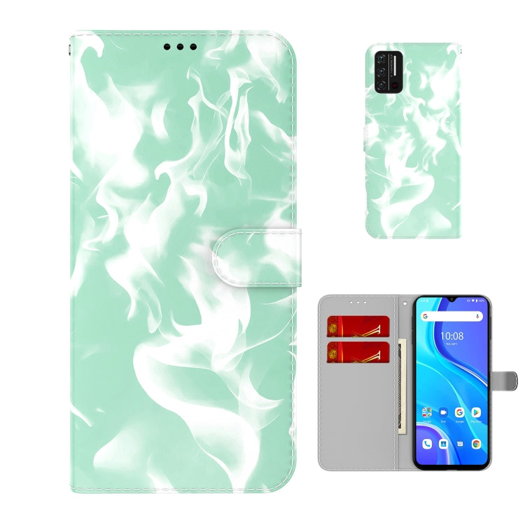 For UMIDIGI A7S Cloud Fog Pattern Horizontal Flip Leather Case with Holder & Card Slot & Wallet