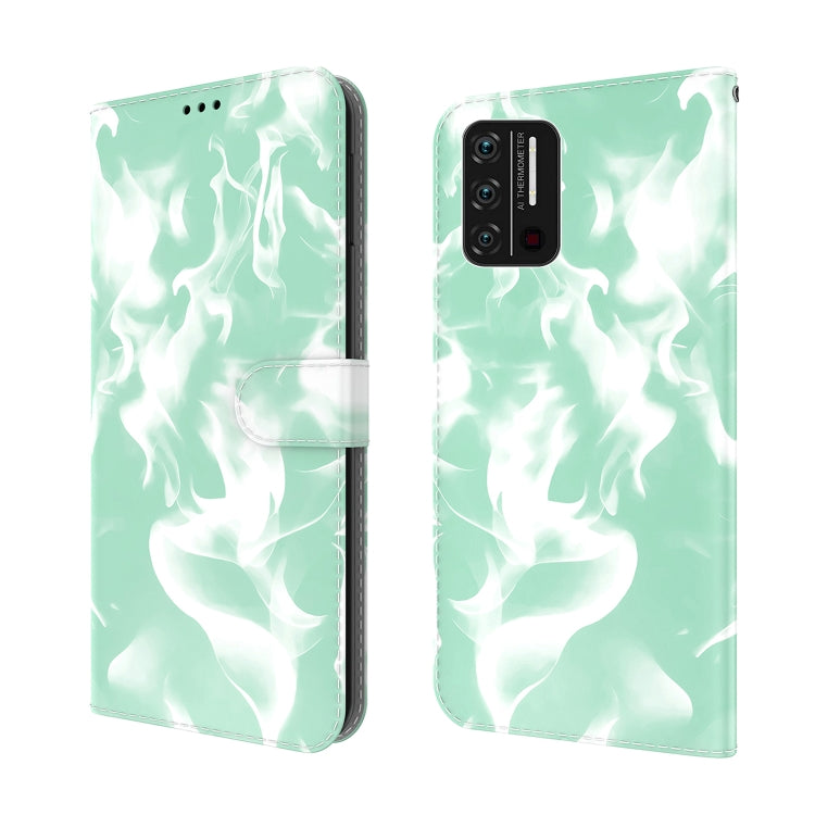 For UMIDIGI A7S Cloud Fog Pattern Horizontal Flip Leather Case with Holder & Card Slot & Wallet