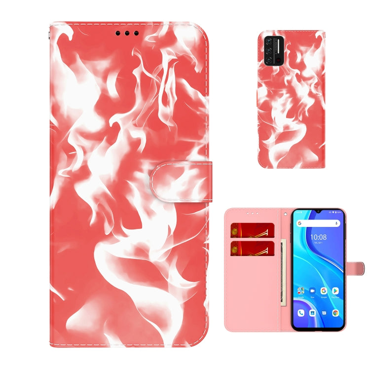 For UMIDIGI A7S Cloud Fog Pattern Horizontal Flip Leather Case with Holder & Card Slot & Wallet