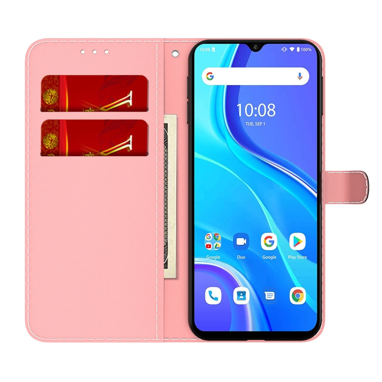 For UMIDIGI A7S Cloud Fog Pattern Horizontal Flip Leather Case with Holder & Card Slot & Wallet