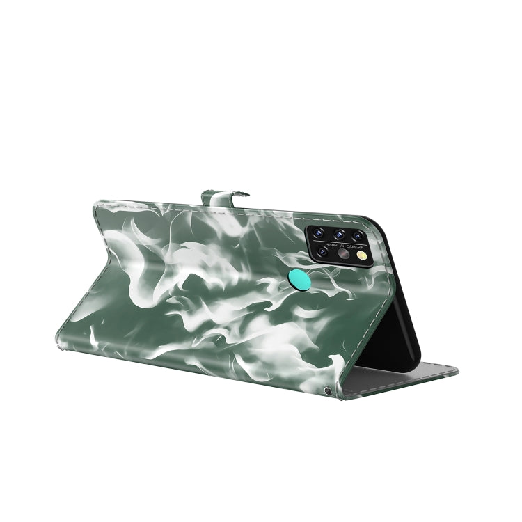 For UMIDIGI A9 Pro Cloud Fog Pattern Horizontal Flip Leather Case with Holder & Card Slot & Wallet