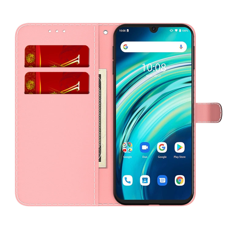 For UMIDIGI A9 Pro Cloud Fog Pattern Horizontal Flip Leather Case with Holder & Card Slot & Wallet