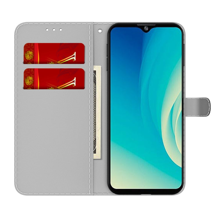 For ZTE Blade A7s 2020 Cloud Fog Pattern Horizontal Flip Leather Case with Holder & Card Slot & Wallet