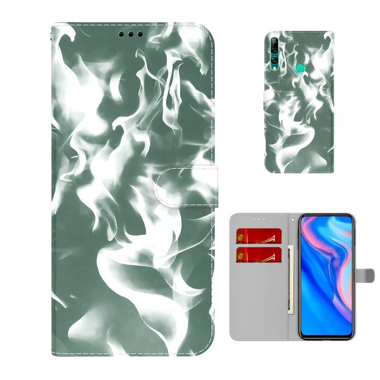 For Huawei P smart Z / Y9 Prime 2019 Cloud Fog Pattern Horizontal Flip Leather Case with Holder & Card Slot & Wallet