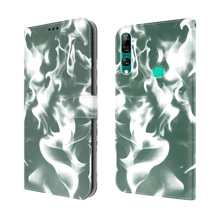 For Huawei P smart Z / Y9 Prime 2019 Cloud Fog Pattern Horizontal Flip Leather Case with Holder & Card Slot & Wallet