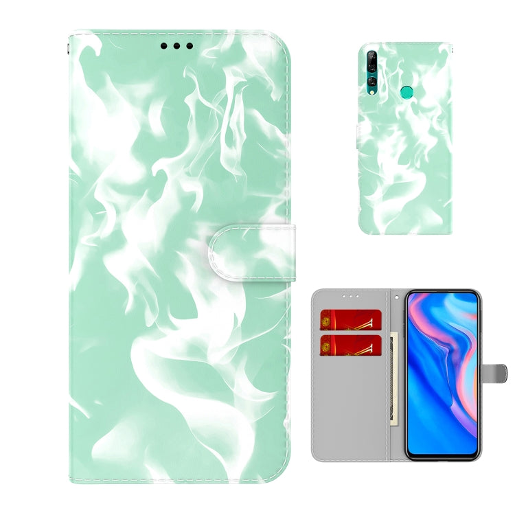 For Huawei P smart Z / Y9 Prime 2019 Cloud Fog Pattern Horizontal Flip Leather Case with Holder & Card Slot & Wallet