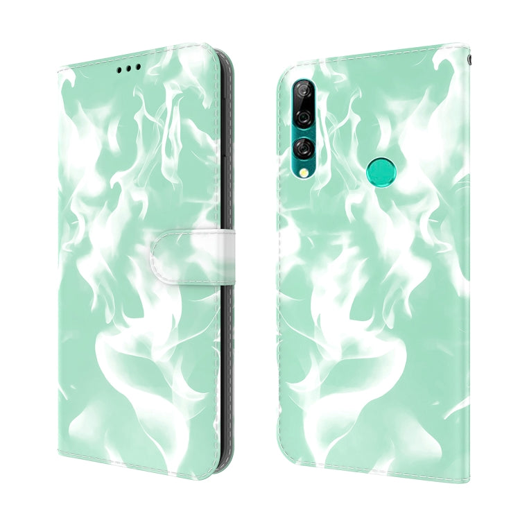 For Huawei P smart Z / Y9 Prime 2019 Cloud Fog Pattern Horizontal Flip Leather Case with Holder & Card Slot & Wallet