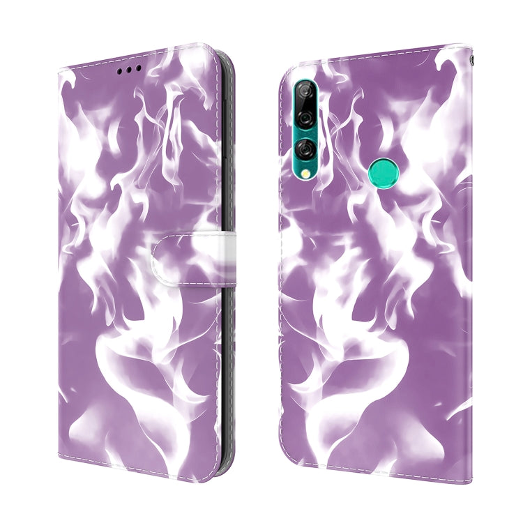 For Huawei P smart Z / Y9 Prime 2019 Cloud Fog Pattern Horizontal Flip Leather Case with Holder & Card Slot & Wallet
