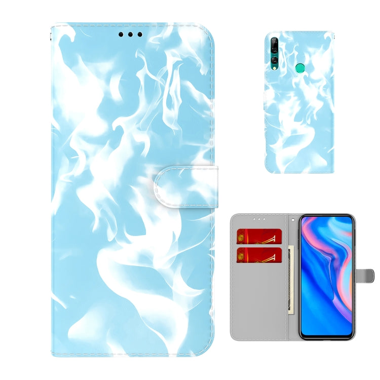 For Huawei P smart Z / Y9 Prime 2019 Cloud Fog Pattern Horizontal Flip Leather Case with Holder & Card Slot & Wallet