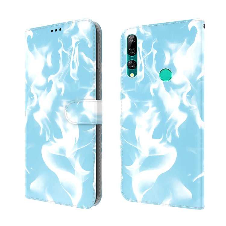 For Huawei P smart Z / Y9 Prime 2019 Cloud Fog Pattern Horizontal Flip Leather Case with Holder & Card Slot & Wallet
