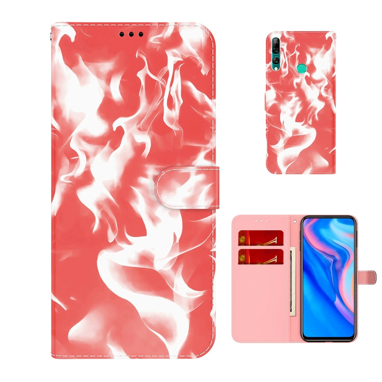 For Huawei P smart Z / Y9 Prime 2019 Cloud Fog Pattern Horizontal Flip Leather Case with Holder & Card Slot & Wallet