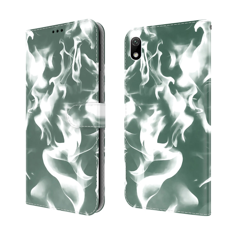 For Huawei Y5 2019 / Honor 8S Cloud Fog Pattern Horizontal Flip Leather Case with Holder & Card Slot & Wallet