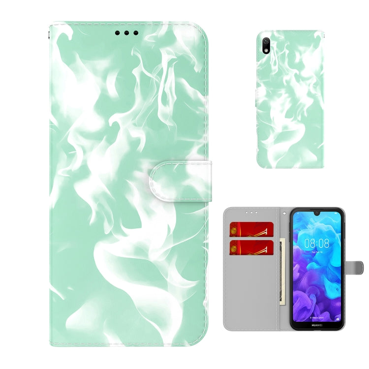 For Huawei Y5 2019 / Honor 8S Cloud Fog Pattern Horizontal Flip Leather Case with Holder & Card Slot & Wallet