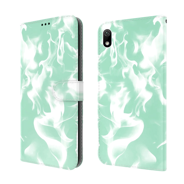For Huawei Y5 2019 / Honor 8S Cloud Fog Pattern Horizontal Flip Leather Case with Holder & Card Slot & Wallet