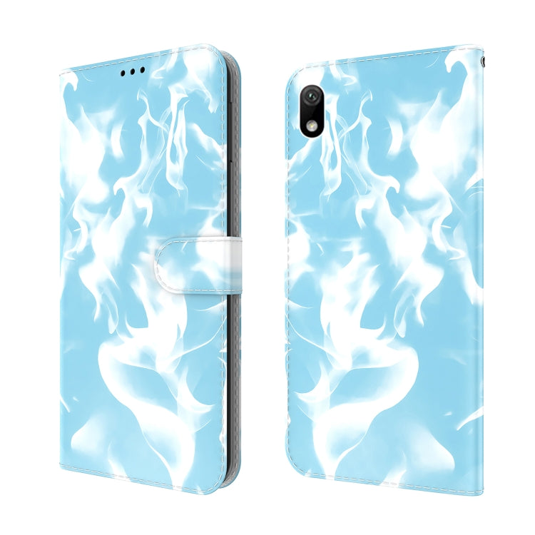 For Huawei Y5 2019 / Honor 8S Cloud Fog Pattern Horizontal Flip Leather Case with Holder & Card Slot & Wallet