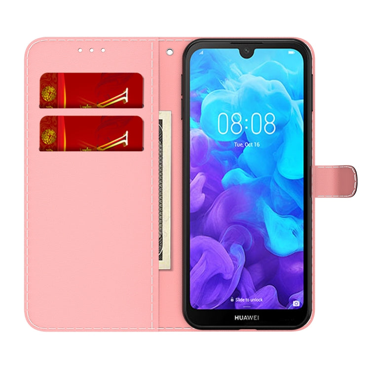 For Huawei Y5 2019 / Honor 8S Cloud Fog Pattern Horizontal Flip Leather Case with Holder & Card Slot & Wallet