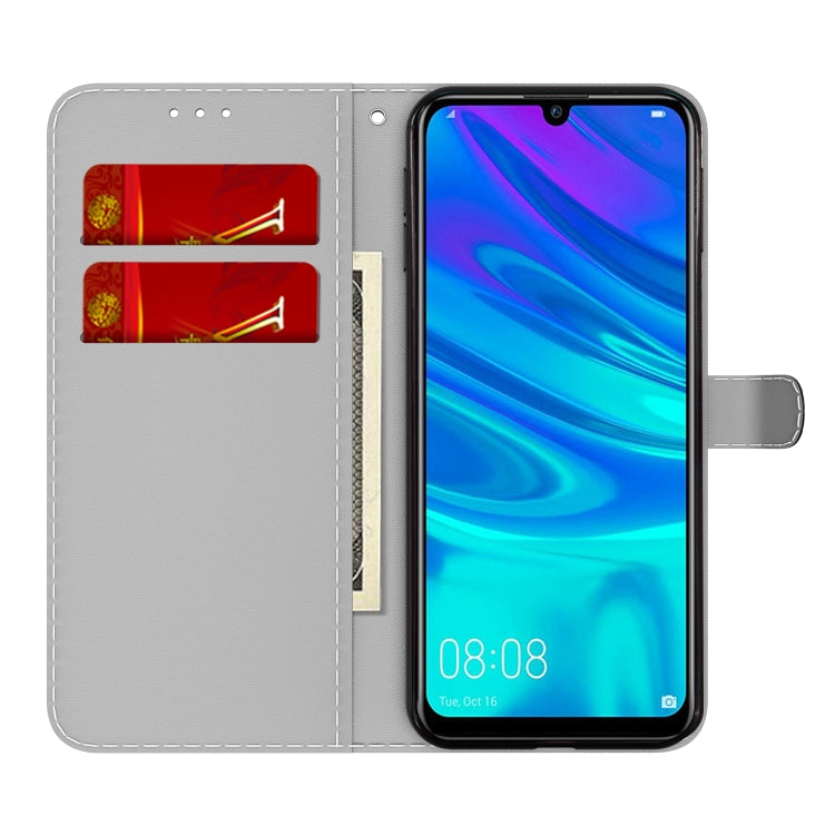 For Huawei P smart 2019 / Honor 10 Lite Cloud Fog Pattern Horizontal Flip Leather Case with Holder & Card Slot & Wallet