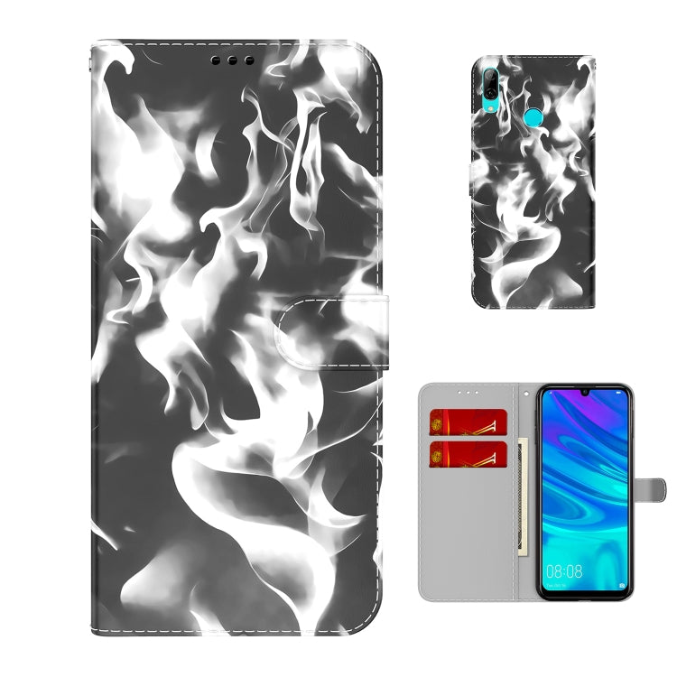 For Huawei P smart 2019 / Honor 10 Lite Cloud Fog Pattern Horizontal Flip Leather Case with Holder & Card Slot & Wallet