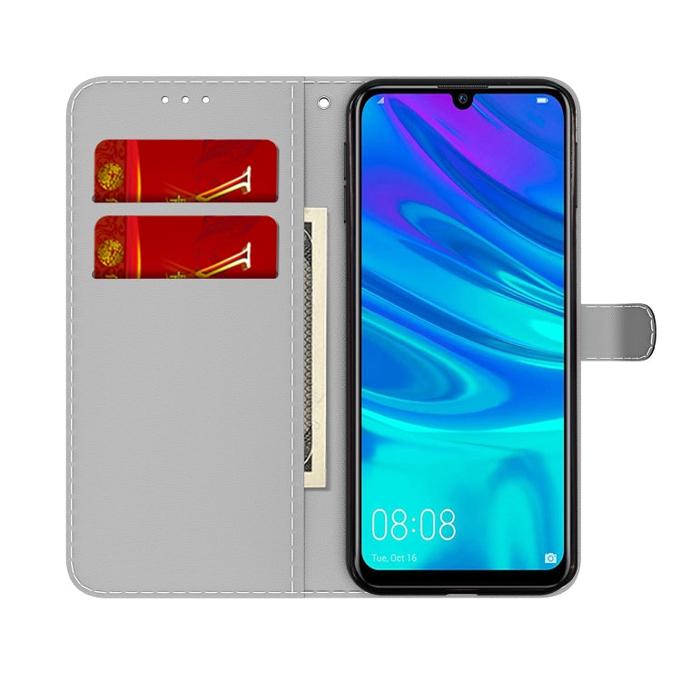 For Huawei P smart 2019 / Honor 10 Lite Cloud Fog Pattern Horizontal Flip Leather Case with Holder & Card Slot & Wallet