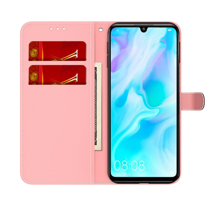 For Huawei P30 Lite / nova 4e Cloud Fog Pattern Horizontal Flip Leather Case with Holder & Card Slot & Wallet
