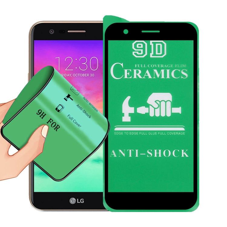 For LG K10 9D Full Screen Full Glue Ceramic Film