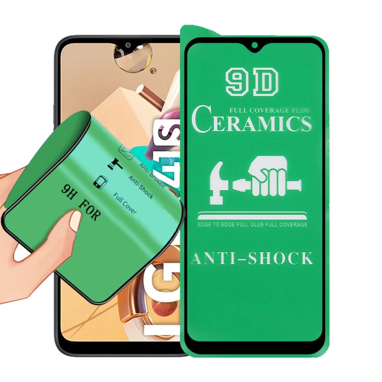For LG K41S 9D Full Screen Full Glue Ceramic Film