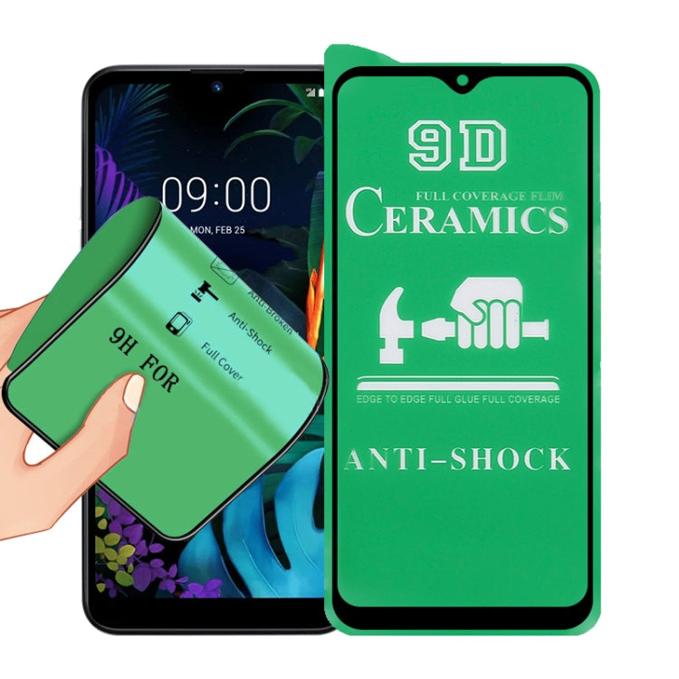 For LG K50 9D Full Screen Full Glue Ceramic Film