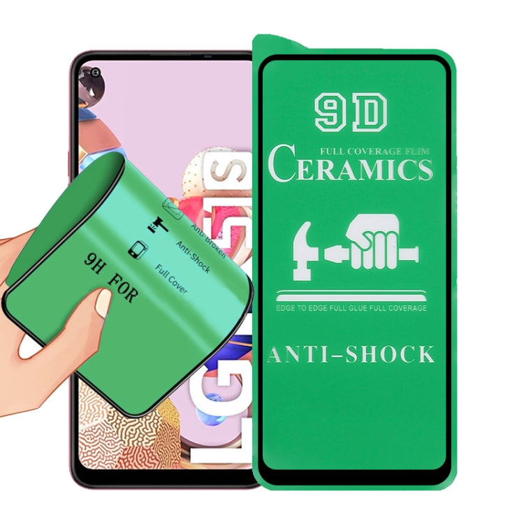 For LG K51S 9D Full Screen Full Glue Ceramic Film