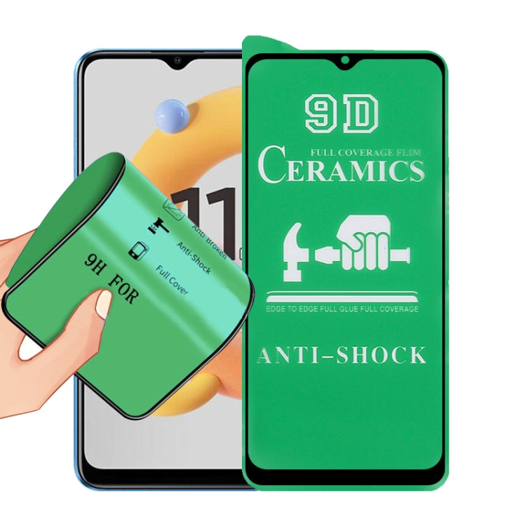 For OPPO Realme C11 (2021) 9D Full Screen Full Glue Ceramic Film