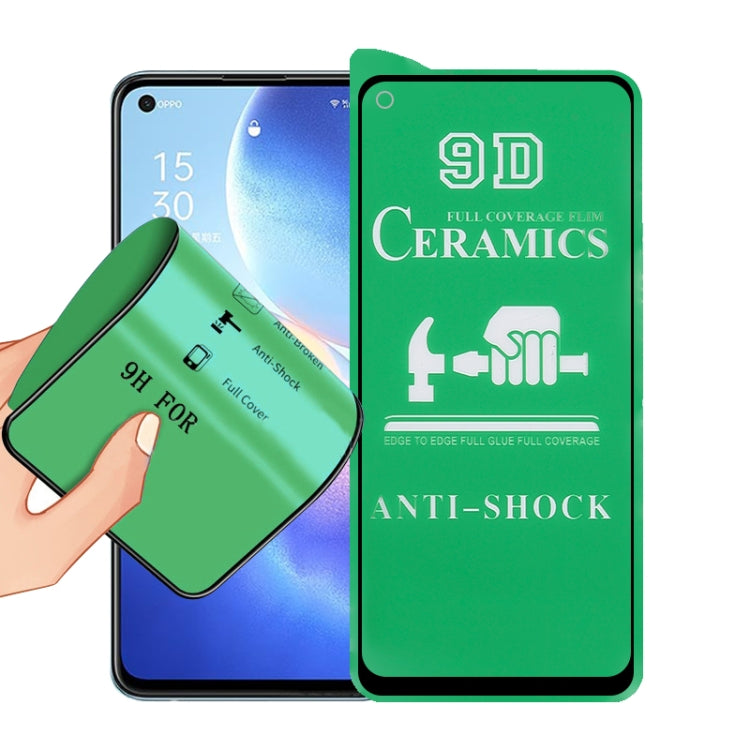 For OPPO Reno 5K 9D Full Screen Full Glue Ceramic Film
