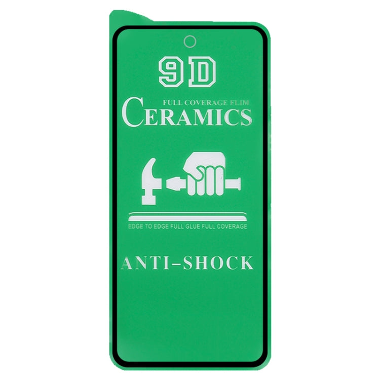 For LG K95 5G 25 PCS 9D Full Screen Full Glue Ceramic Film