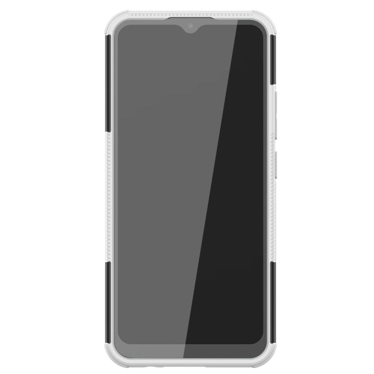 For OPPO Realme C21 / C20 Tire Texture Shockproof TPU+PC Protective Case with Holder