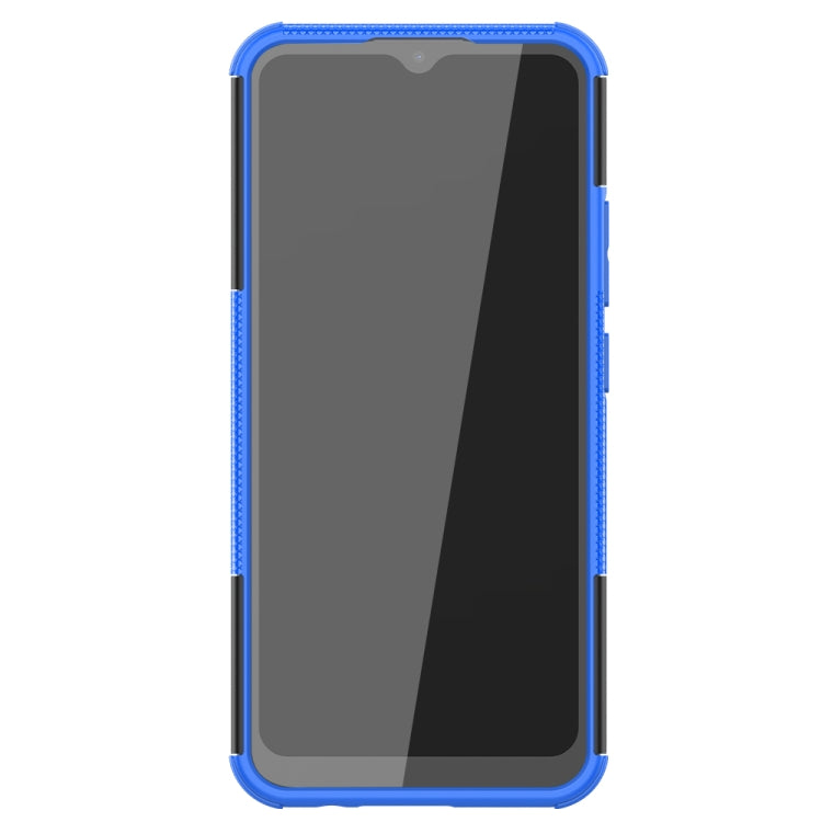 For OPPO Realme C21 / C20 Tire Texture Shockproof TPU+PC Protective Case with Holder