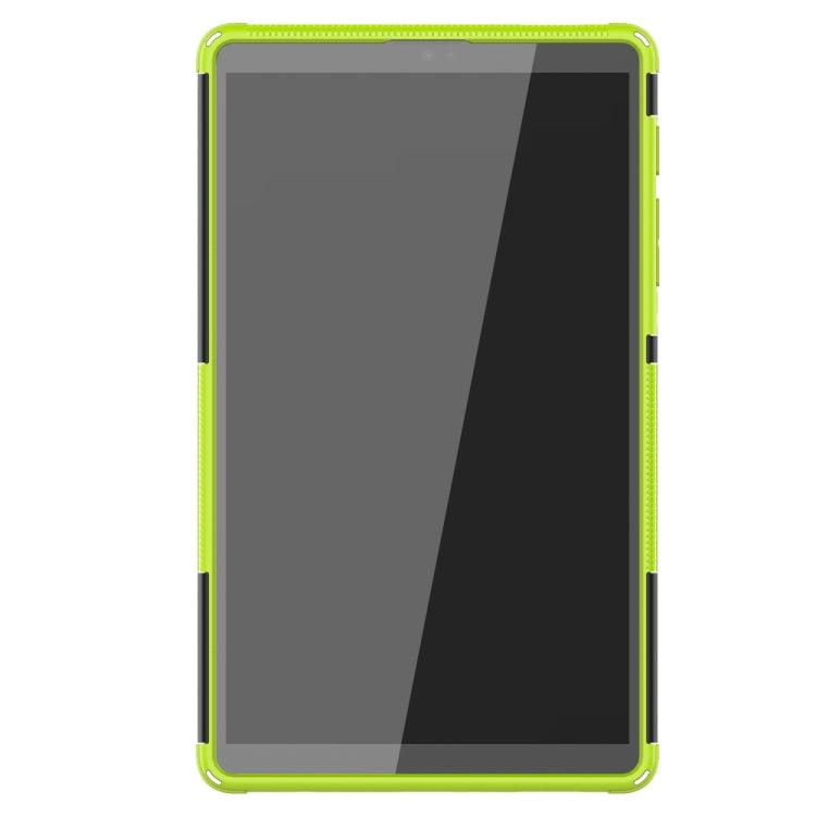 For Samsung Galaxy Tab A7 Lite Tire Texture Shockproof TPU+PC Protective Case with Holder