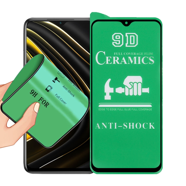 For Xiaomi Poco M3 9D Full Screen Full Glue Ceramic Film