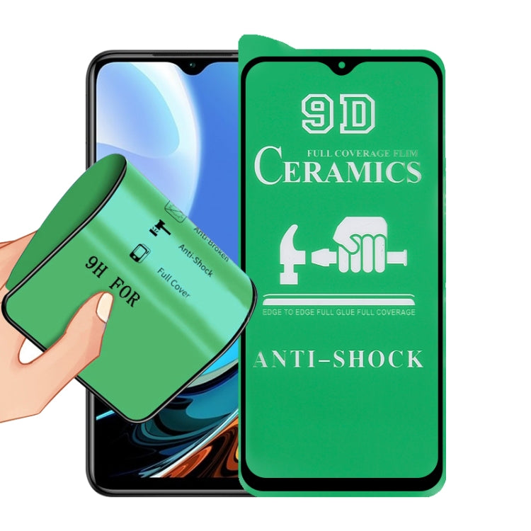 For Xiaomi Redmi 9 Power / Redmi 9 / Redmi 9T 9D Full Screen Full Glue Ceramic Film